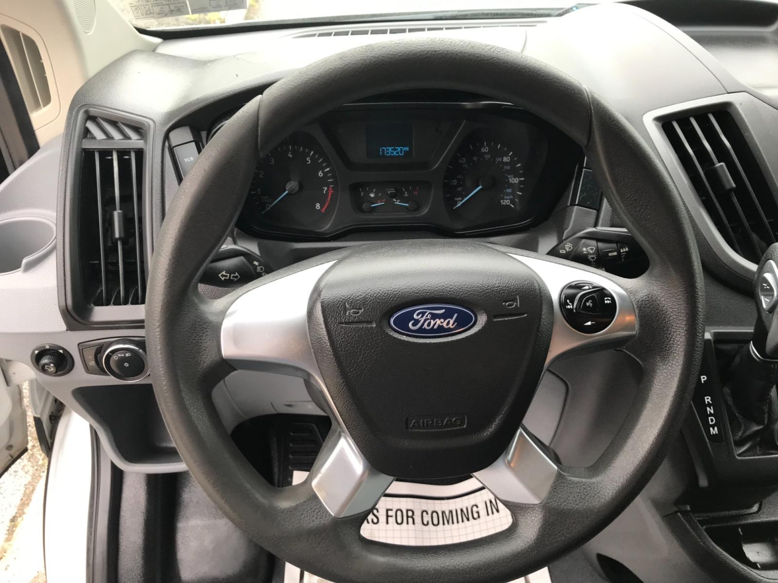 2018 White /Gray Ford Transit 150 (1FTYE1YM1JK) with an 3.7 V6 engine, Automatic transmission, located at 577 Chester Pike, Prospect Park, PA, 19076, (610) 237-1015, 39.886154, -75.302338 - 2018 Ford Transit 150: Dual drop down ladder racks, multiple pieces of shelving, power inverter w/ outlet, heavy duty partition, FLEET MAINTAINED, runs LIKE NEW! This vehicle comes inspected and has been given a bumper to bumper safety check. It is very clean, reliable, and well maintained. We of - Photo #12